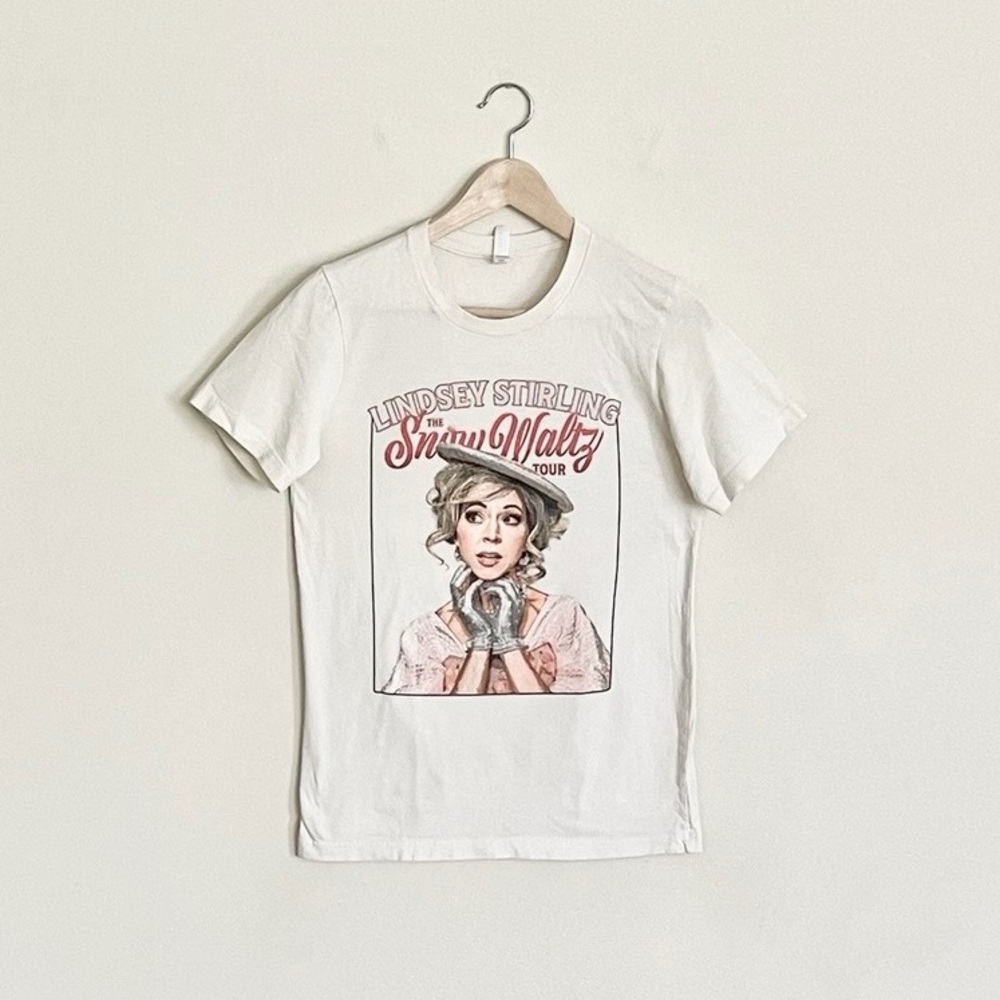 Lindsey Stirling 2024 Sunday Best The Snow Waltz Tour Concert T Shirt Women’s S